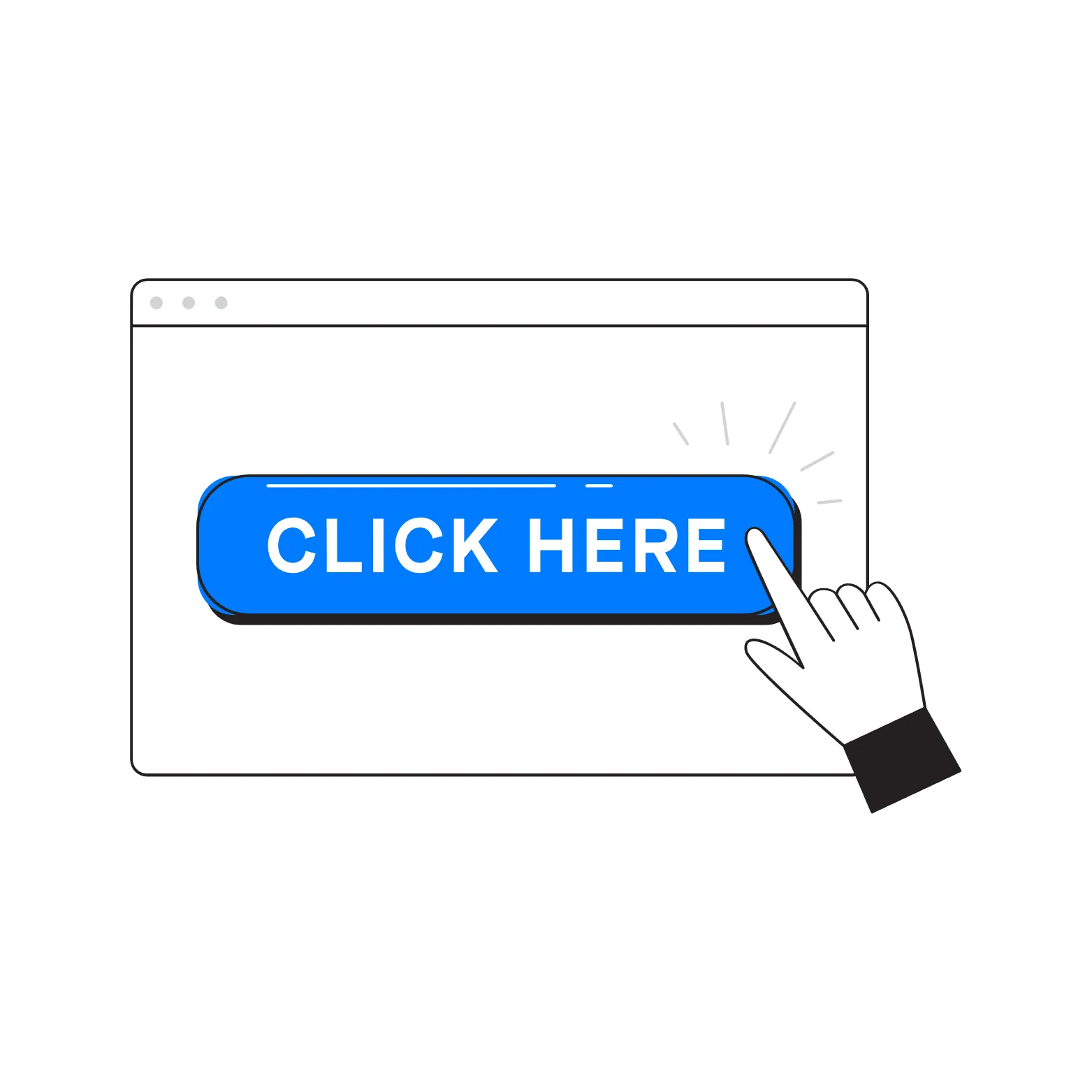 Ícone de landing page de alta conversão