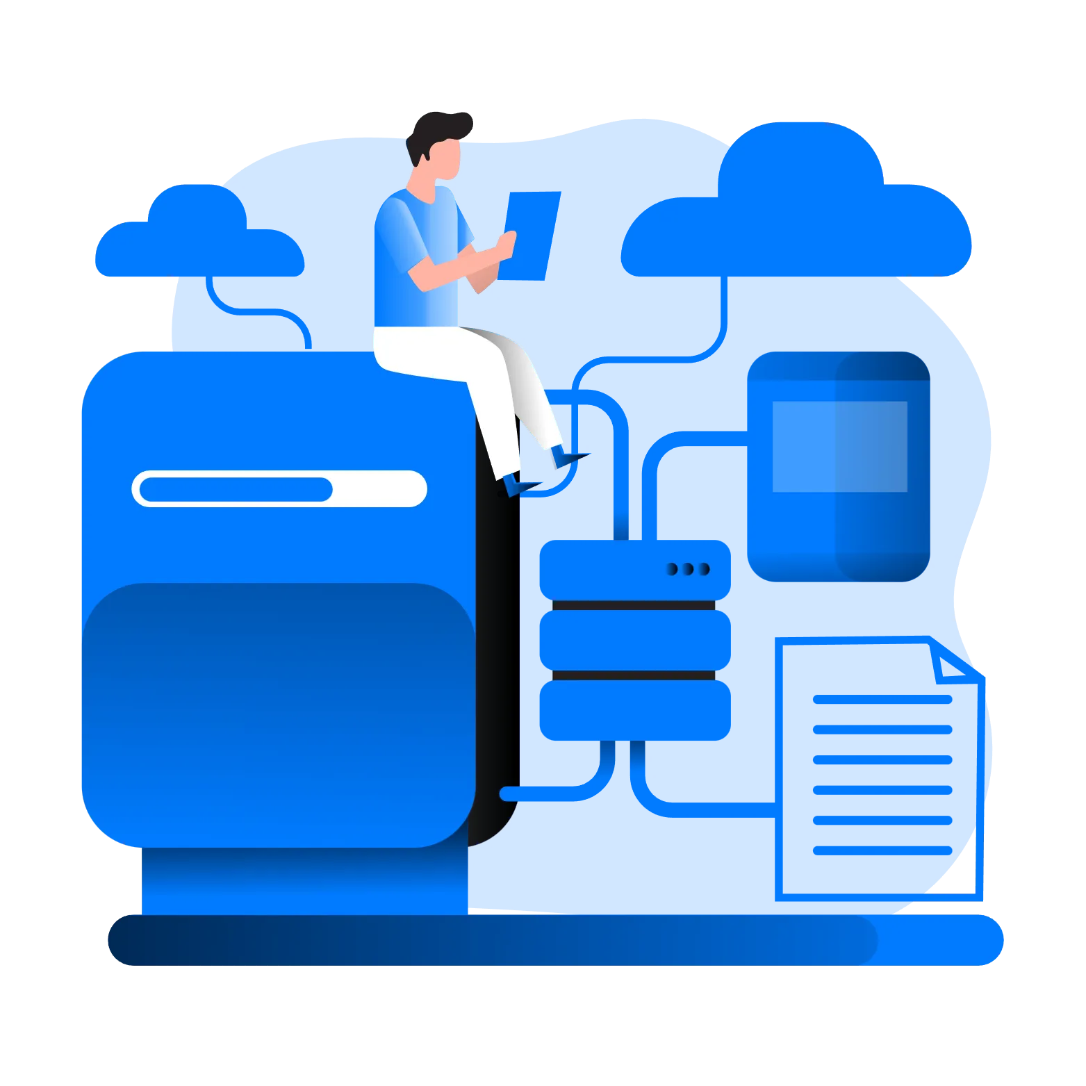 Ícone de sistema web